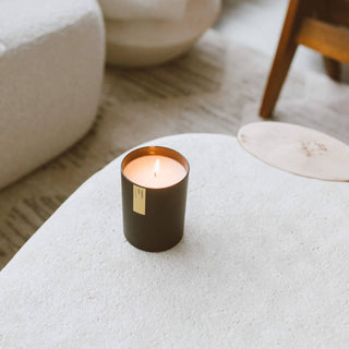 Lemon + Sage - Matte Black Tumbler Soy Candle