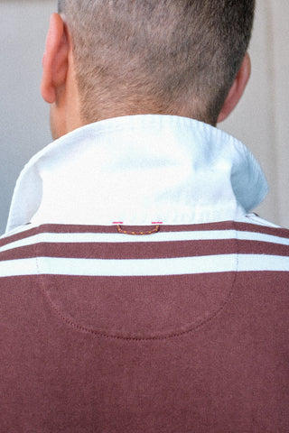 Heritage Stripe Elk Patch Rugby Jersey