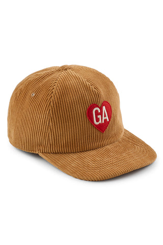 Brown Georgia Corduroy Hat