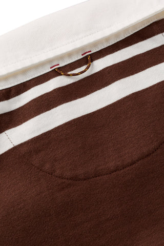 Heritage Stripe Elk Patch Rugby Jersey
