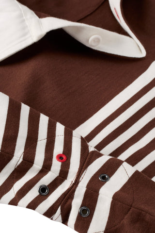 Heritage Stripe Elk Patch Rugby Jersey