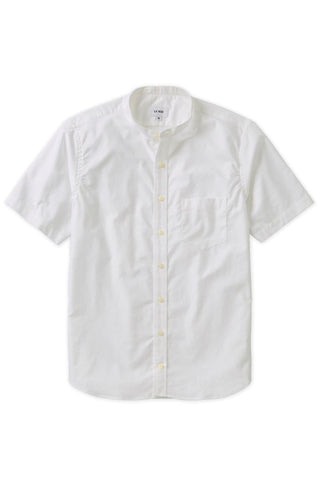 White Oxford Band Collar