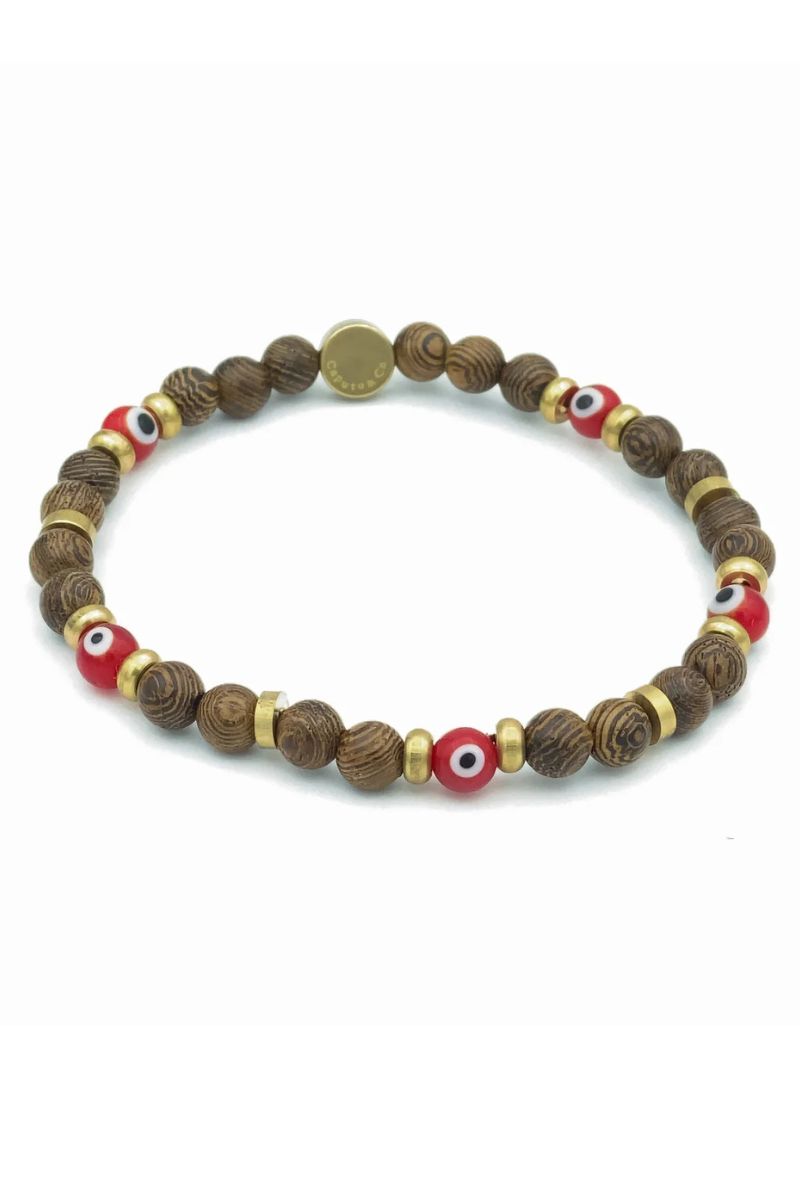 Caputo and Co - Red Evil Eye Bracelet