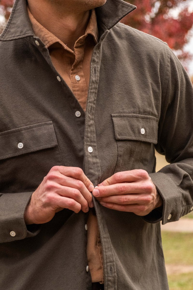 Vintage Pine Green Sport shirt