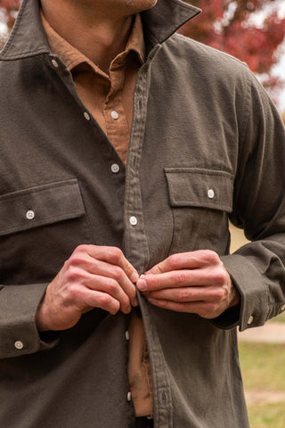 Vintage Pine Green Sport shirt