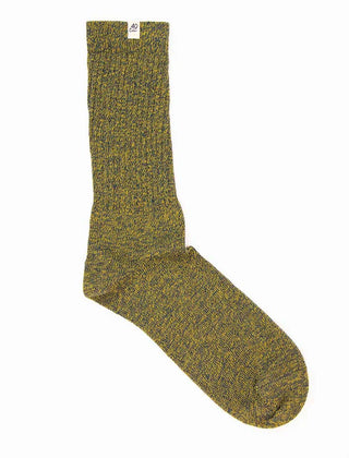 40 Colori - Olive Green Thick Mélange Organic Cotton Socks