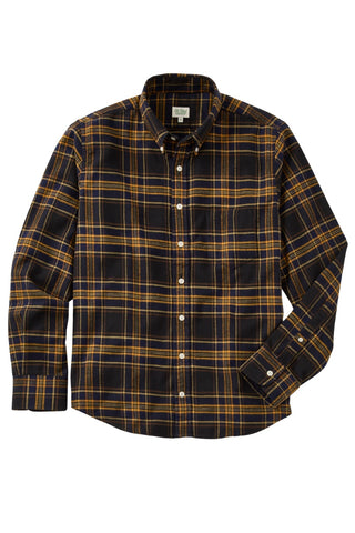 Tan, Brown And Orange Brushed Flannel