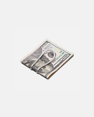 Station Money Clip: Vapor Silver