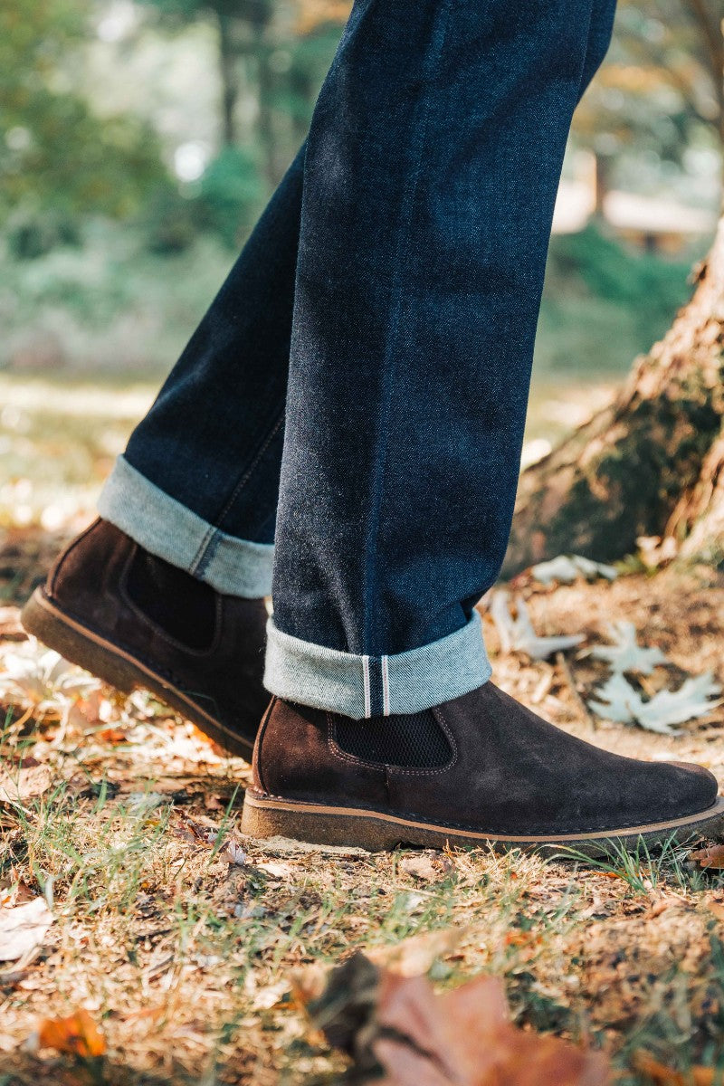 Astorflex Dark Chestnut Chelsea Boot