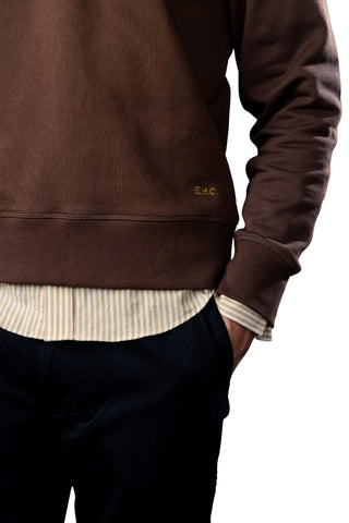 Brown E.H.C Quarter Zip