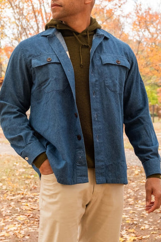 Light Chambray Overshirt