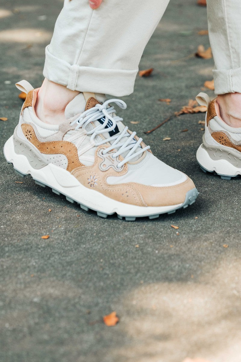 Flower Mountain - Yamamo 3 Sneaker Mud Beige Grey
