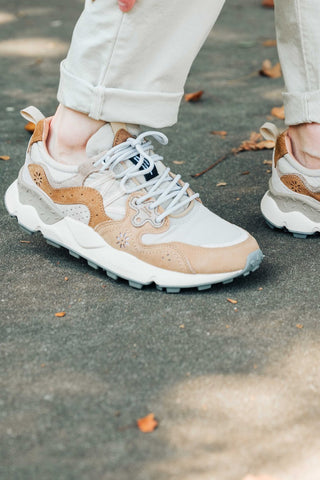 Flower Mountain - Yamamo 3 Sneaker Mud Beige Grey