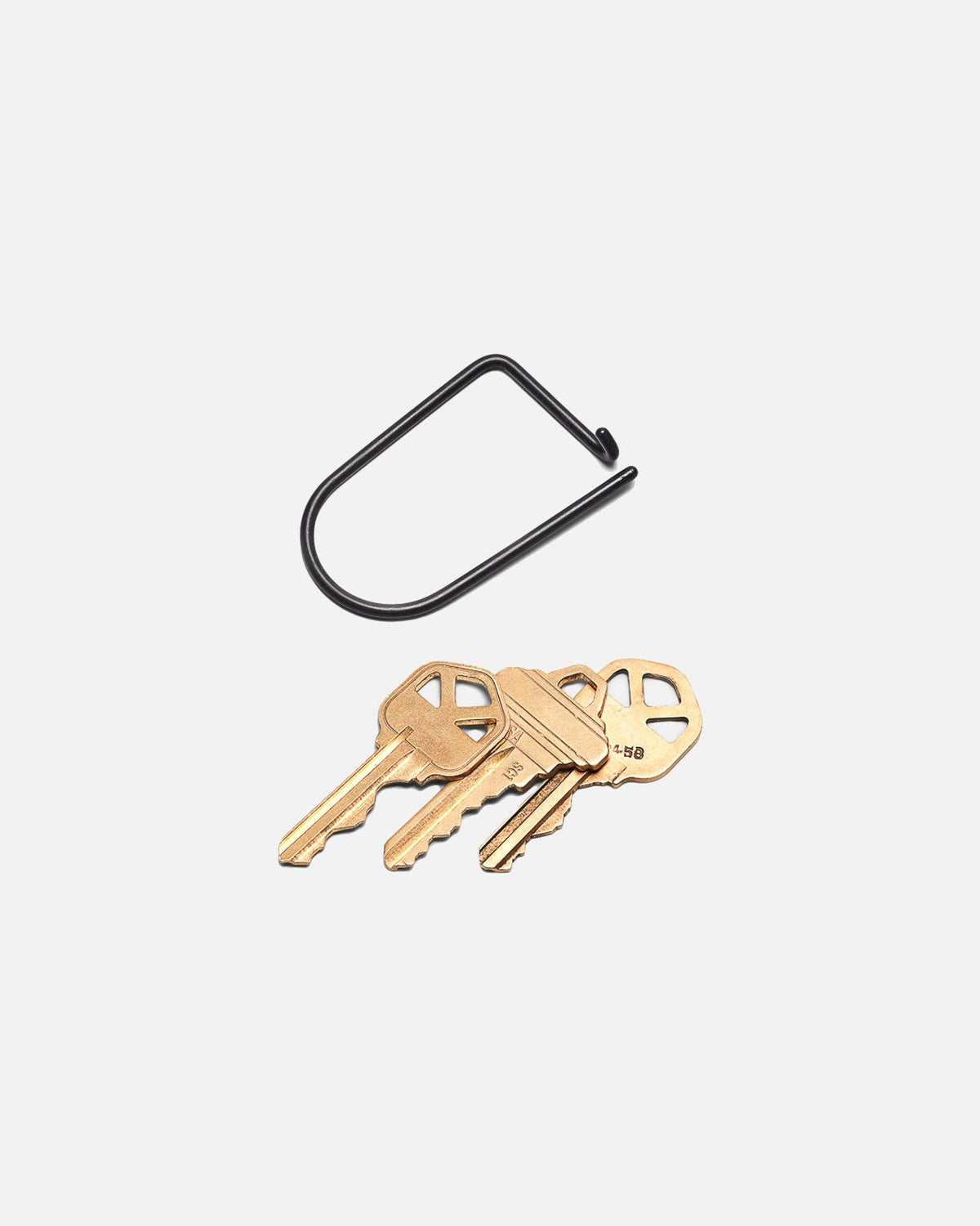 Wilson Keyring: Brass