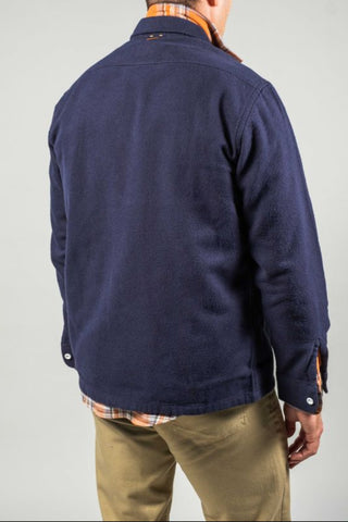 Heavy Navy Twill Overshirt