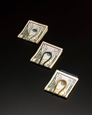 Station Money Clip: Vapor Silver