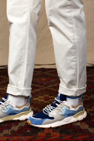 Flower Mountain - Yamamo 3 Man Suede Navy Blue