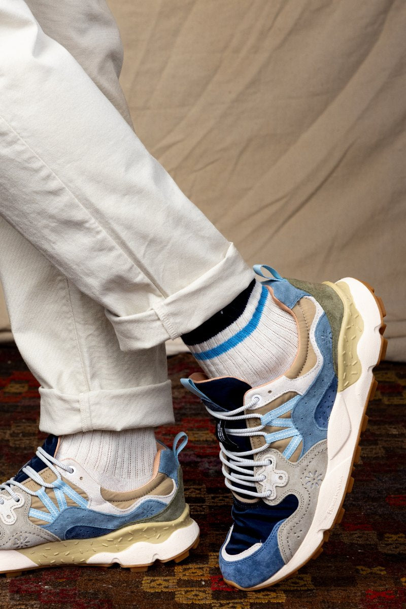 Flower Mountain - Yamamo 3 Man Suede Navy Blue