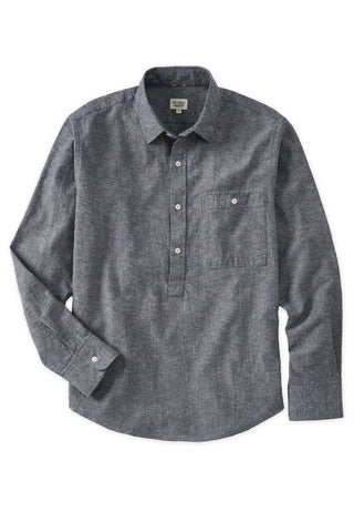 Chambray Offsides Popover Long sleeve