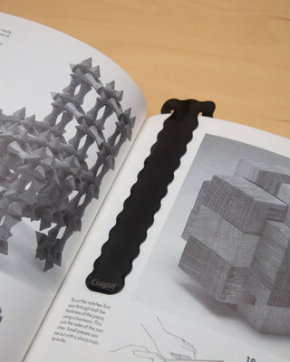 Perch Bookmark: Vapor Black
