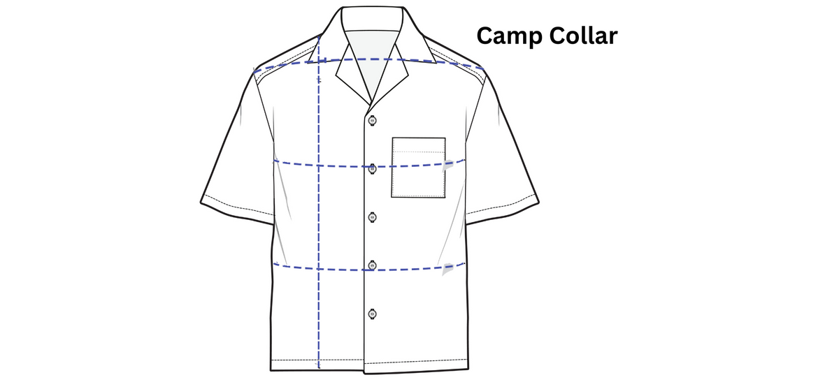 Camp Collar measurement diagram