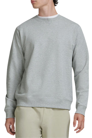 Handvaerk -Varsity Sweatshirt - Grey Mélange