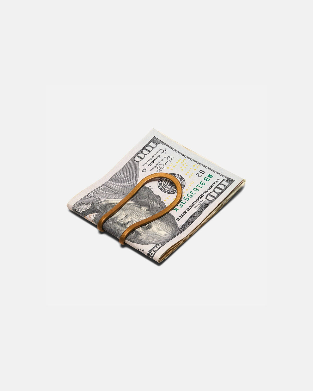 Station Money Clip: Vapor Silver