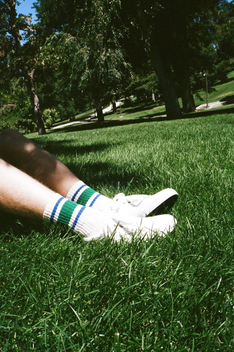 American Trench - Navy Retro Stripe Sock