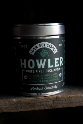 Howler | White Pine + Eucalyptus 14oz Soy Candle