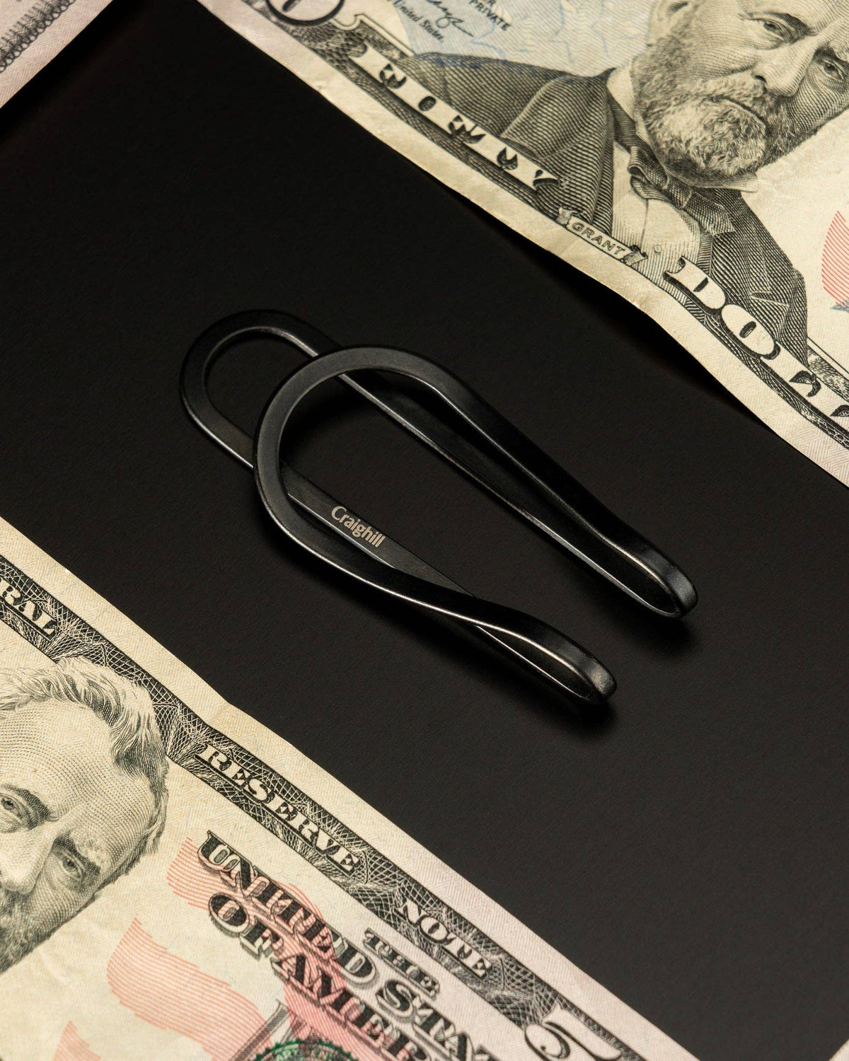 Station Money Clip: Vapor Silver