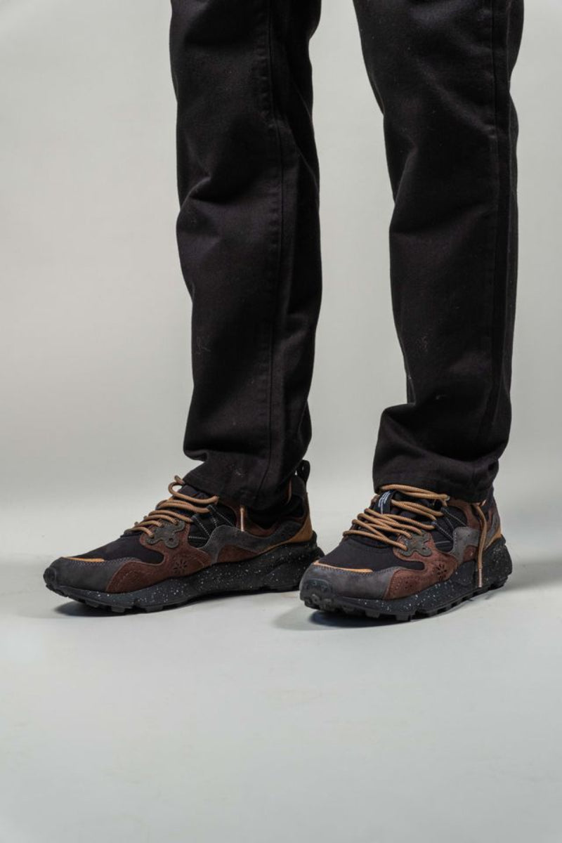 Flower Mountain - Yamano 3 Sneaker Dark Grey - Black