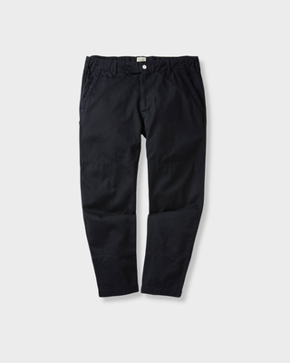 Navy Cotton Twill Double Knee Rugby Pant