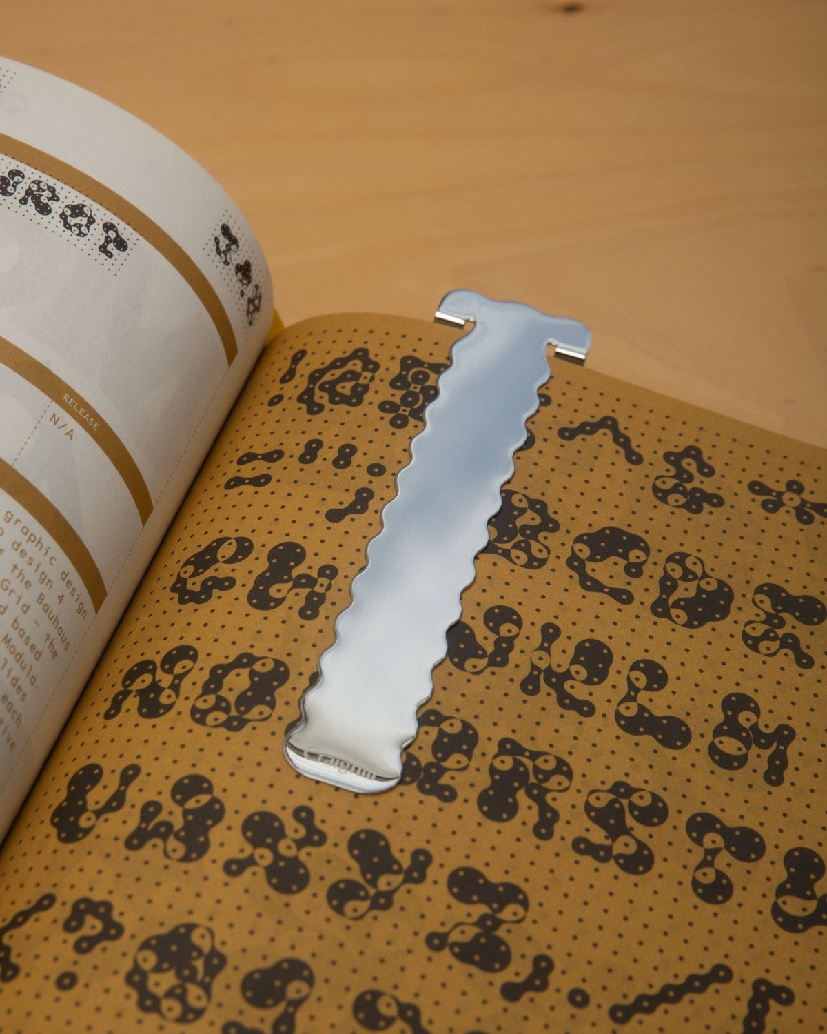 Perch Bookmark: Stainless Steel
