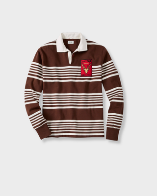 Heritage Stripe Elk Patch Rugby Jersey