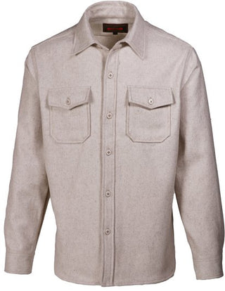 Schott N.Y.C -Oatmeal CPO Wool Overshirt