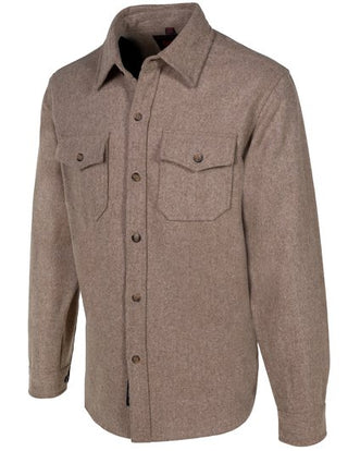 Schott N.Y.C - Taupe CPO Wool Overshirt