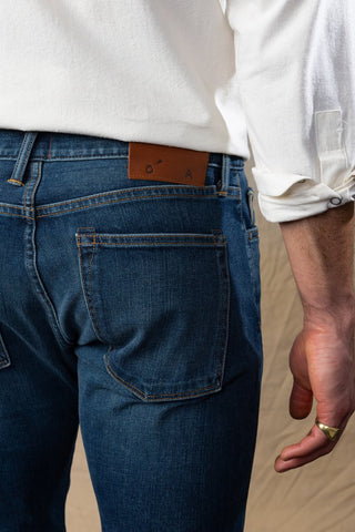 Kato Straight Leg  Distressed Japanese Selvedge Denim