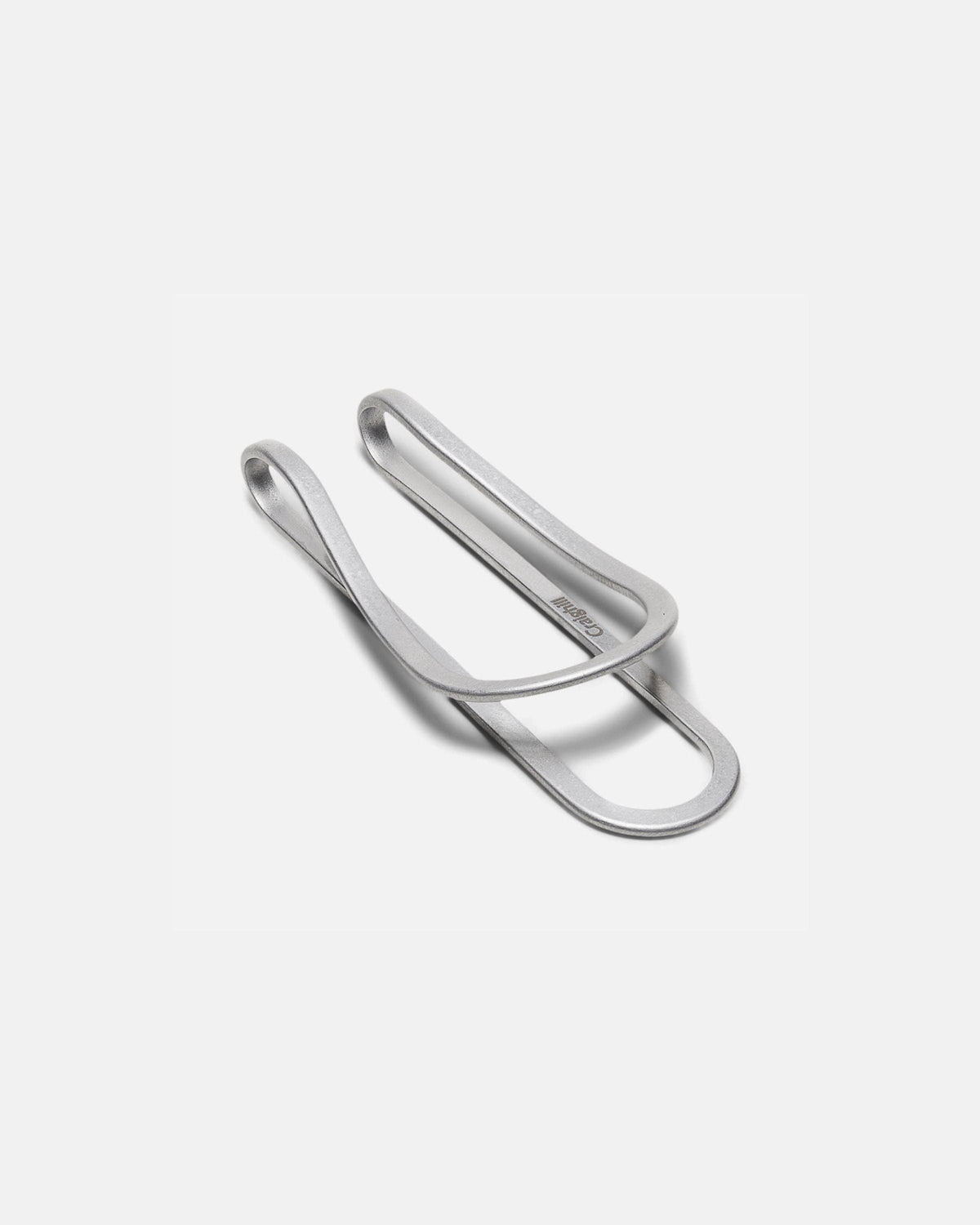 Station Money Clip: Vapor Silver