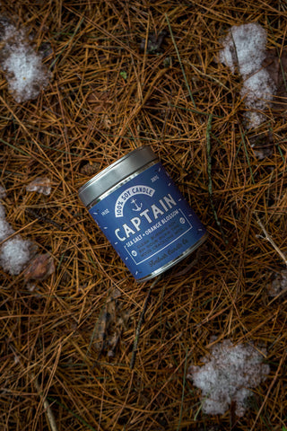 Captain | Sea Salt + Orange Blossom 14oz Soy Candle