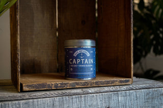 Captain | Sea Salt + Orange Blossom 14oz Soy Candle