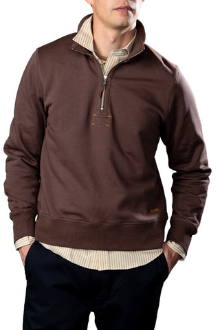 Brown E.H.C Quarter Zip