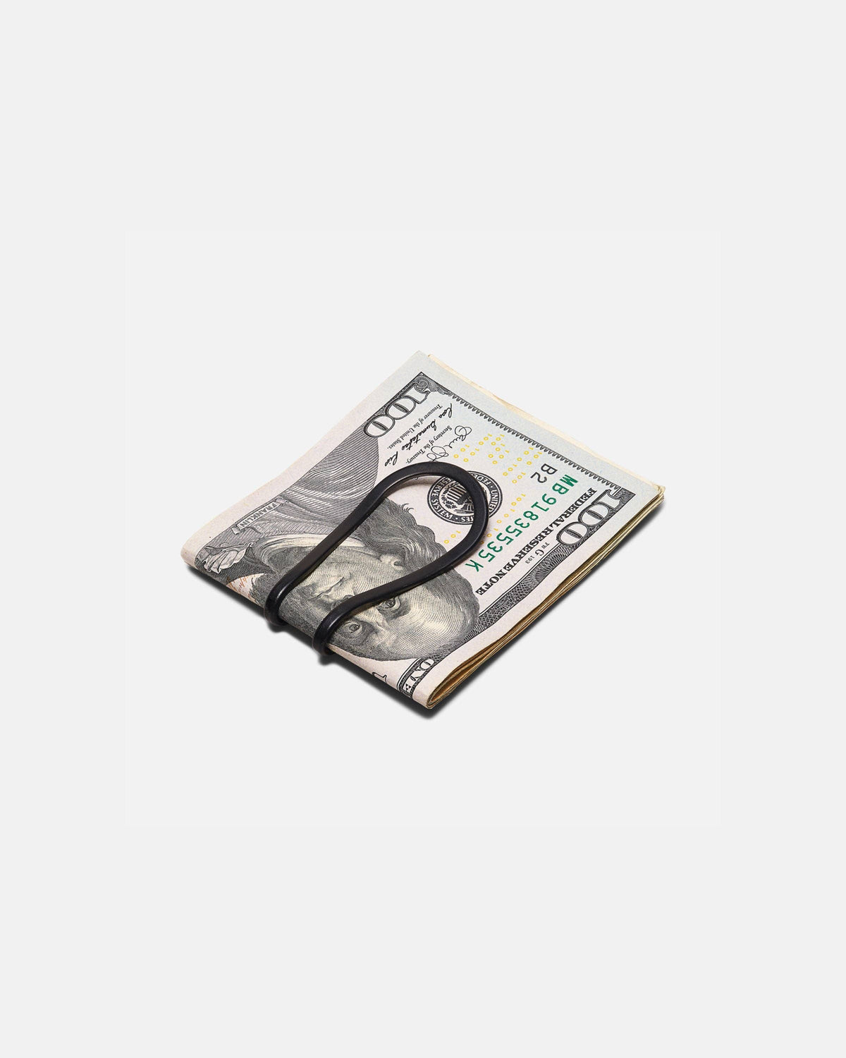 Station Money Clip: Vapor Silver