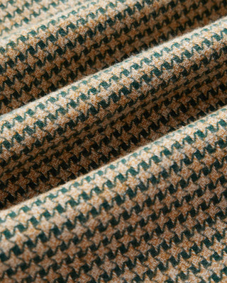 Portuguese Flannel - Abstract Pied Poule - Green
