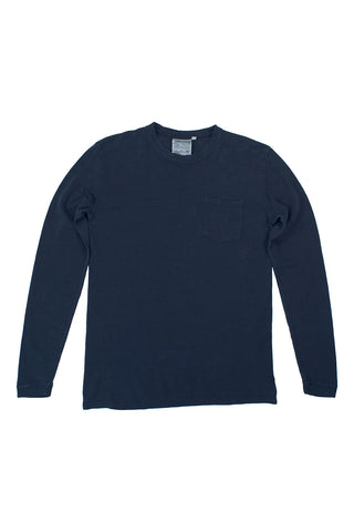 Baja Long Sleeve Tee - Navy