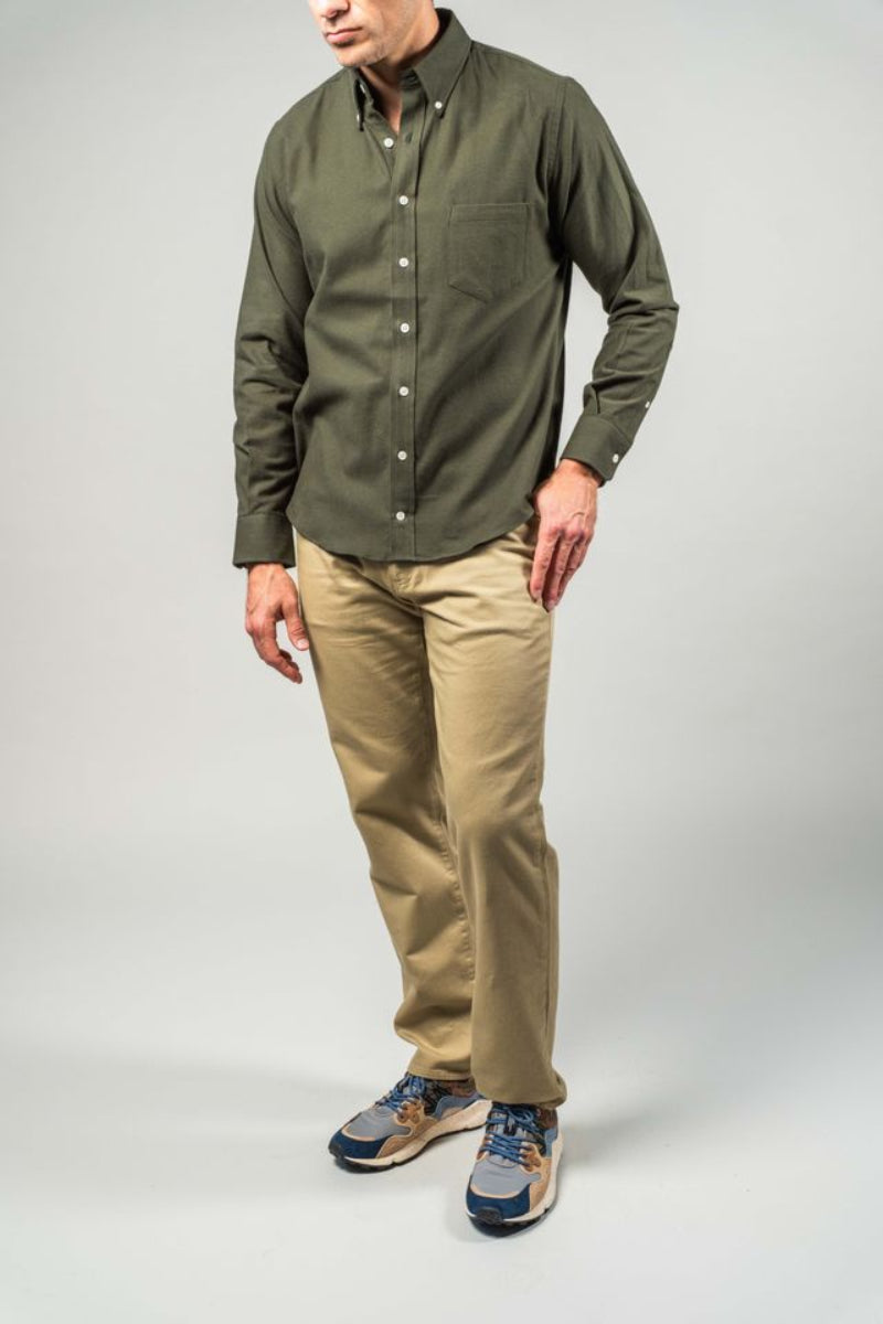 Hunter Green Heritage Brushed Flannel