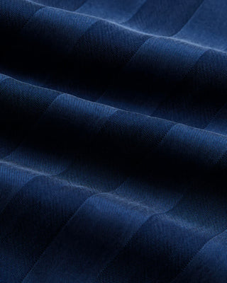 Portuguese Flannel -  CUPRO STRIPE - BLUE