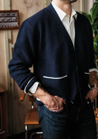 Midnight  Heritage Collegiate Cardigan