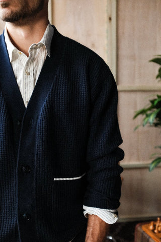 Midnight  Heritage Collegiate Cardigan