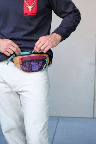 Topo Mountain Waist Pack - Khaki / Black Meteor