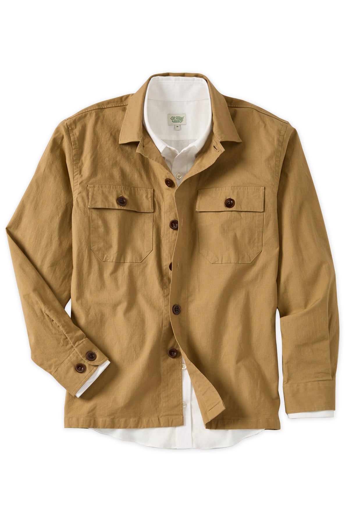 Tan Ripstop Overshirt